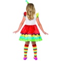 Dívčí kostým klaun - deluxe