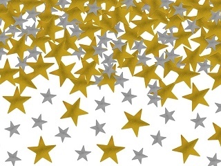 Mini konfety - Hvězdičky