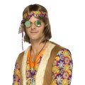 Brýle Hippie odrazky - zelené