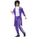 Kostým Hudebník Prince - fialový