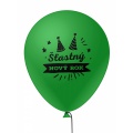 Balónek Šťastný nový rok - zelený
