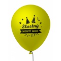 Balónek Šťastný nový rok - zlatý